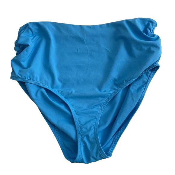 Anne Cole Multi Color Tankini with Blue Bikini Bottoms NWOT Size 34D/32DD - Picture 3 of 10